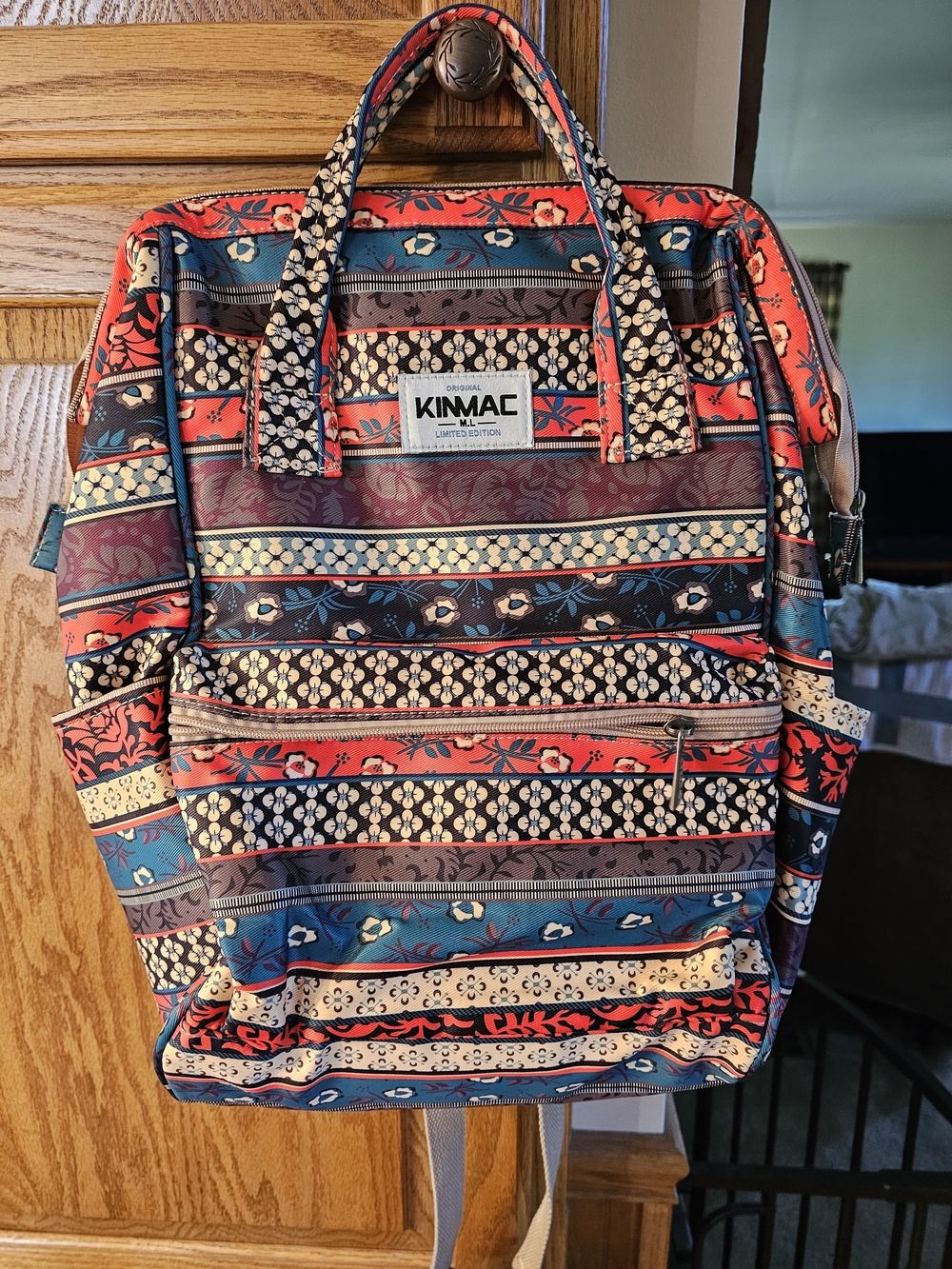 NWOT!!!!  Kinmac Multicolor Striped Women's Backpack